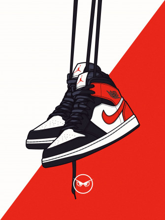 Jordan Kicks Sneakers Wallpaper Shoes iPhone Neon