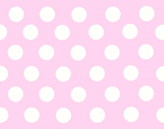A Pink And White Polka Dot Pattern Wallpaper