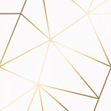 Zara Shimmer Metallic Wallpaper In White Gold I Love