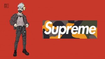 Fashionable And Trendy Kakashi Hatake Supreme Sly3gf9qwbhaarmx Wallpaper