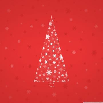 Abstract Christmas Tree Ultra HD Desktop Background Wallpaper For