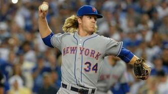 Mets Playoffs Nlcs Game Vs Cubs Noah Syndergaard