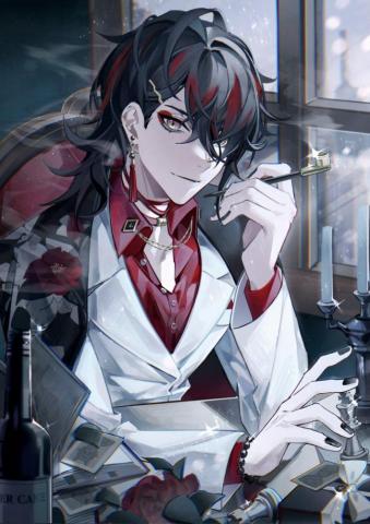 Vox Akuma Luxiem Zerochan Anime Image Board