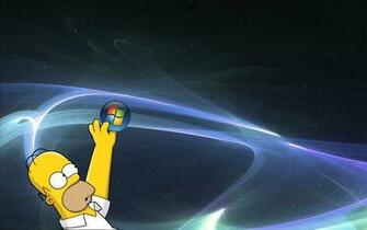 Homer Space Windows Wallpaper By Smudgezero Fan Art Movies