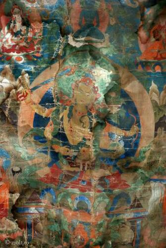 Very Old Tibetan Buddhist Paintings Wallpaper