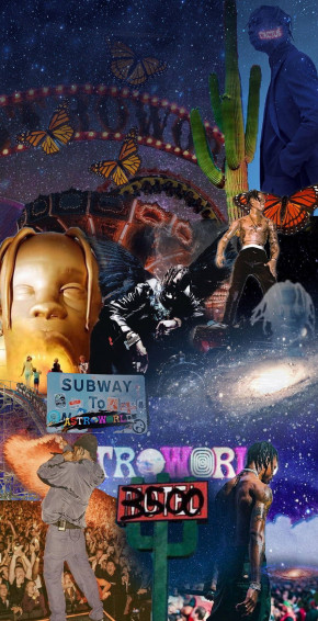 Astroworld iPhone X Ezau43u5gsirydko Wallpaper