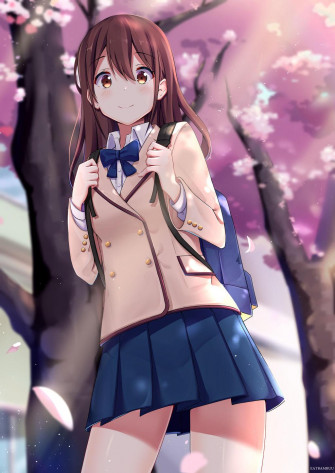 Sasatabekung Yamauchi Sakura Kimi No Suizou Wo Tabetai Blue