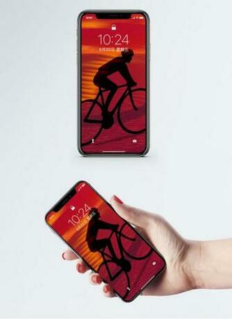 Bicycle Mobile Phone Wallpaper Background Image