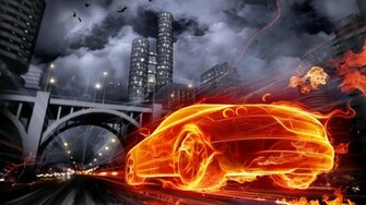 HD Wallpaper Cool Fire