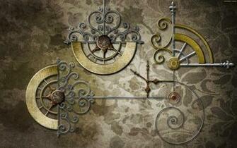 Steampunk Design Wallpaper Digital Art By