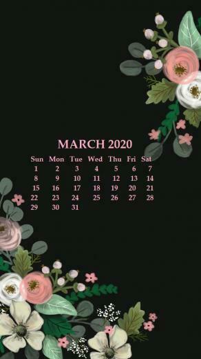 iPhone Calendar Wallpaper