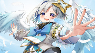 Virtual R HD Hololive Amane Kanata Wallpaper