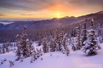 Flattop Mountain Image Of Rocky National Park