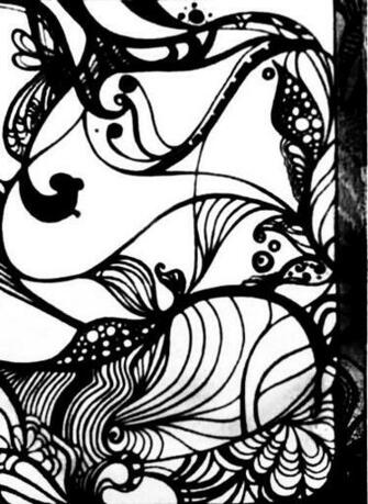 Art Deco Wallpaper Deco8 By Bluecoffee Ink Pen Inspiration Pinter
