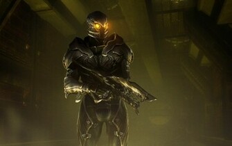 3d Mass Effect Awesome Desktop HD Wallpaper