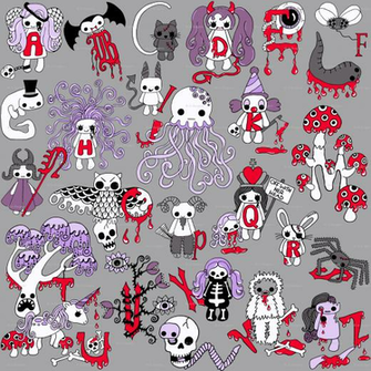 Displaying Image For Scary Alphabet