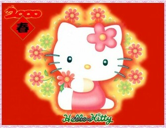 Cute Hello Kitty Background Wallpaper