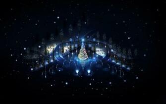 Elegant Christmas Desktop Wallpaper Showcasing Pictures Of Animation