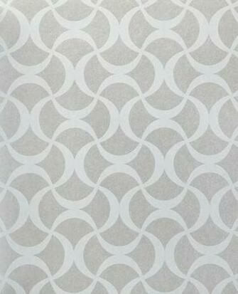 Intertwining Ribbon Wallpaper Metallic Silver Material Non Woven