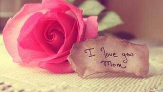 I Love My Mom Wallpaper