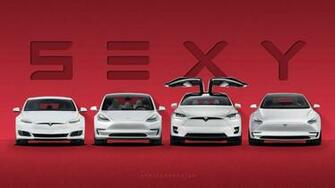 New Tesla Model Y Front HD Wallpaper Carwaw