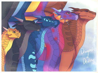 Dragonets Of Destiny Line Up By Skaiagalaxy