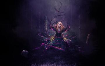 Wallpaper Woman The Transformation Fantasy Women Dark Magic