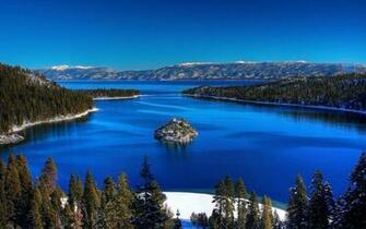 United States Lake Tahoe Wallpaper Landscape