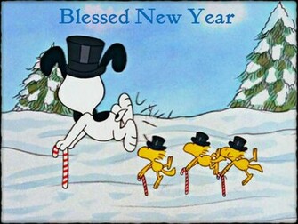 Christmas With Snoopy Wallpaper