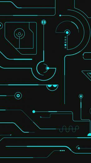 Circuit Board iPhone 5s Wallpaper iPad