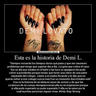 Carteles Historia Stay Strong Desmotivaciones