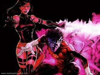 Nightcrawler Psylocke Trange Wallpaper