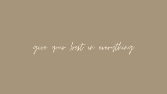 Brown Desktop Wallpaper Laptop Quotes Minimalist