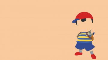 Ness Earthbound Mother2 Minimalist Wallpaper By Leadnash On