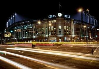 Coors Field At Night