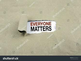 Inscription Revealed On Old Paper Everyone Matters