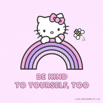 Hello Kitty On Background