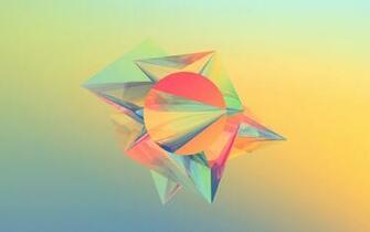 Abstraction Color Line Shape Geometry Wallpaper