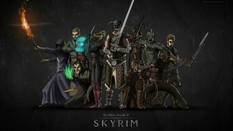 The Elder Scrolls V Skyrim Wallpaper In