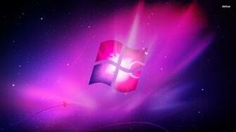 Purple Windows Logo Wallpaper