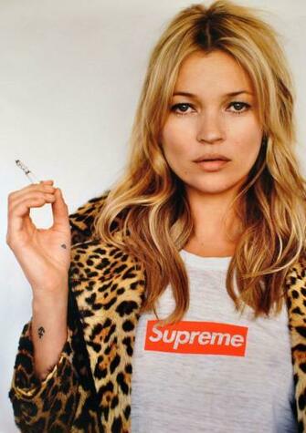 Kate Moss Supreme Super Model Sexy Poster New Art Print High