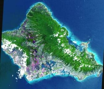 Space Image Oahu Hawaii