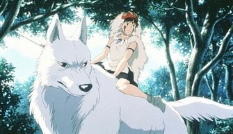 Princess Mononoke Hime Widescreen Wallpaper