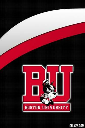 Boston University Terriers iPhone Wallpaper Bu