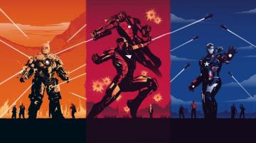 Wallpaper 4k Iron Man Poster Art