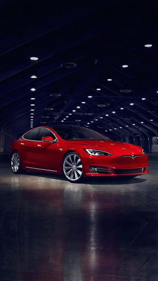 Tesla iPhone Wallpaper