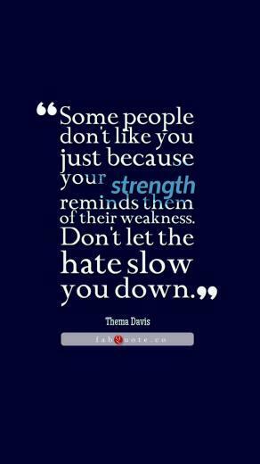 Quote About Strength And Weakness iPhone 5s Wallpaper
