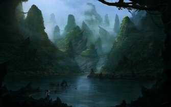 Landscape Computer Wallpaper Desktop Background Id