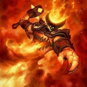 Ragnaros Se Or Del Fuego Este Dibujo Fue Realizado Para
