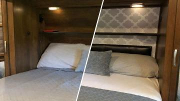 Diy Peel And Stick Wallpaper Rv Headboard Five2go